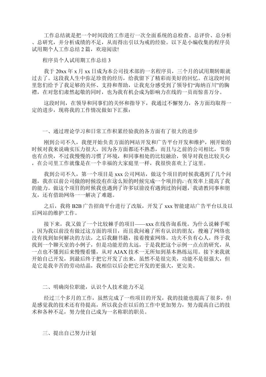 程序员个人试用期工作总结.docx_第2页