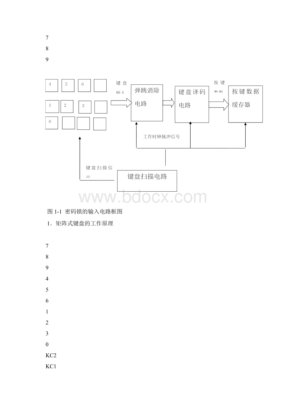 EDA电子密码锁课程设计.docx_第2页