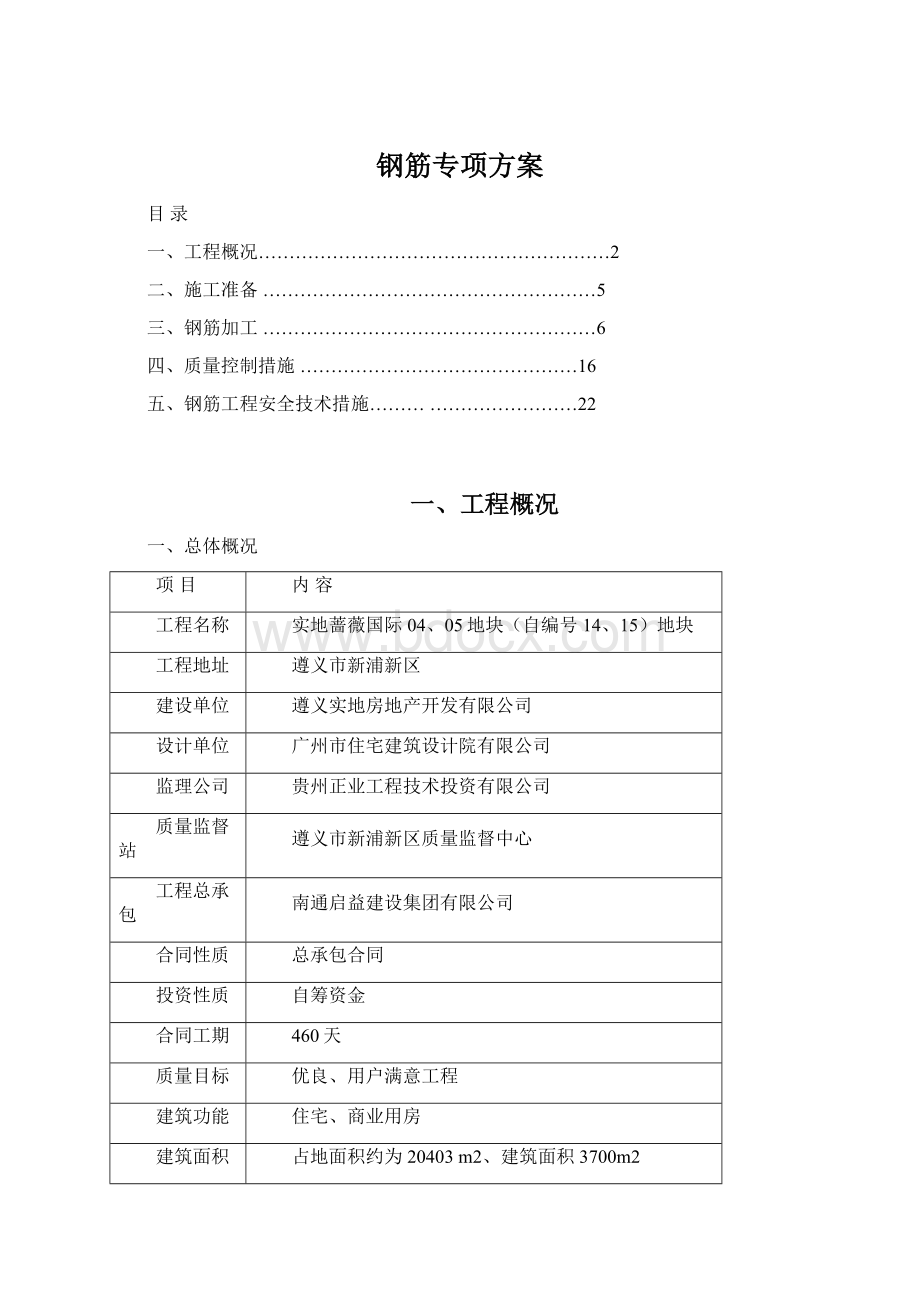 钢筋专项方案.docx_第1页