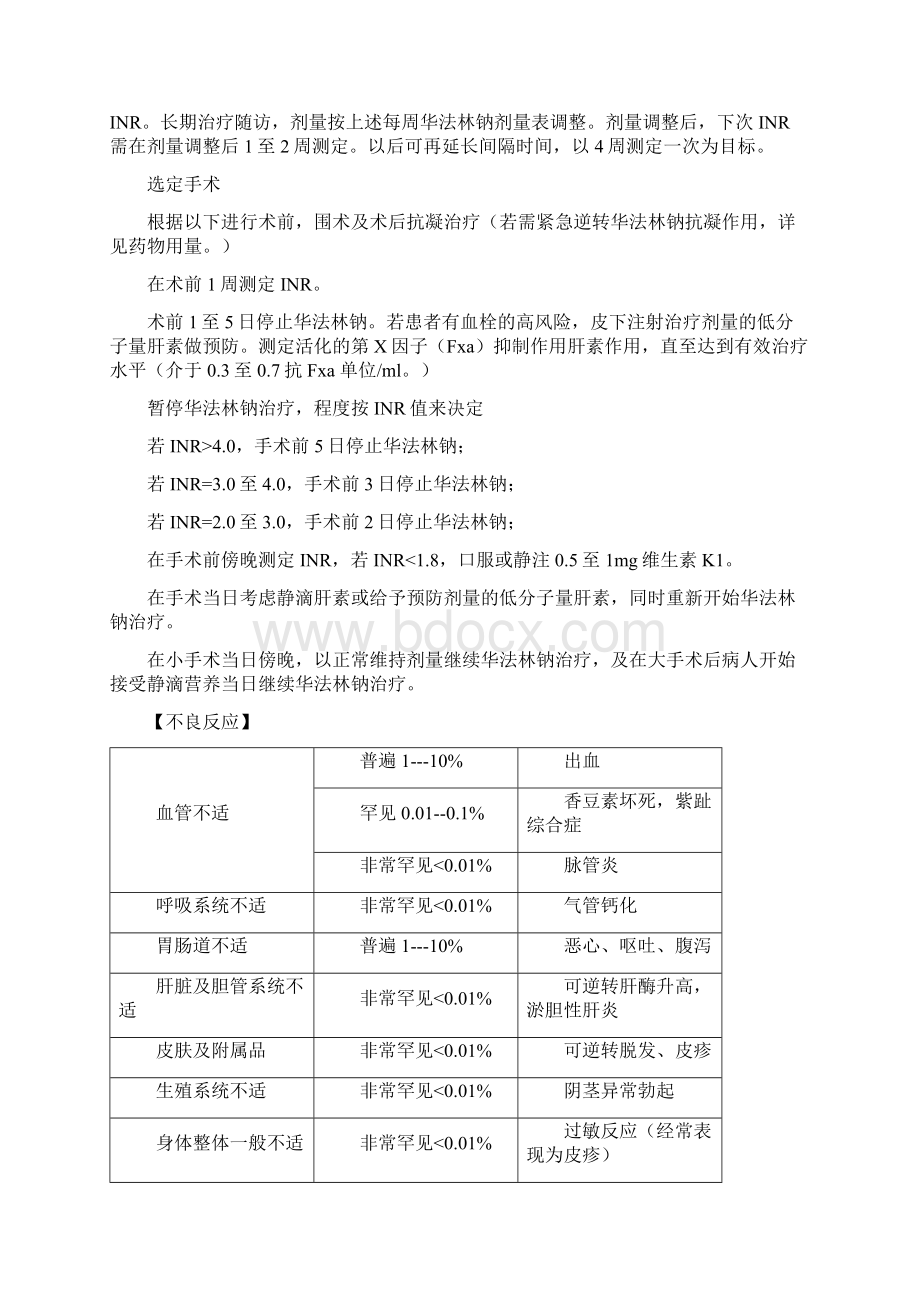 华法林药物说明书1111Word文档格式.docx_第3页