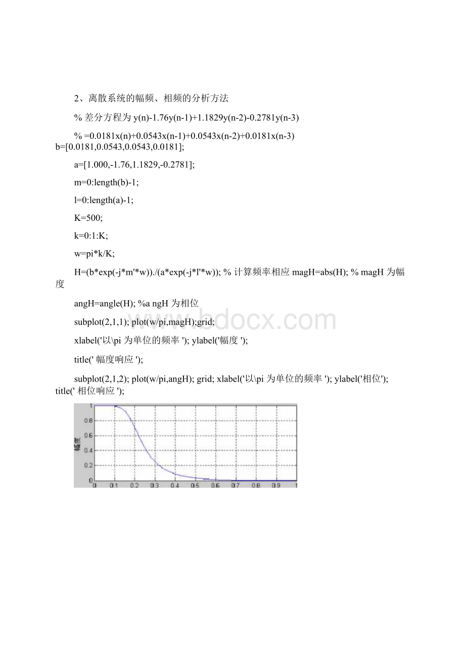 吉林大学数字信号处理实验报告.docx_第3页