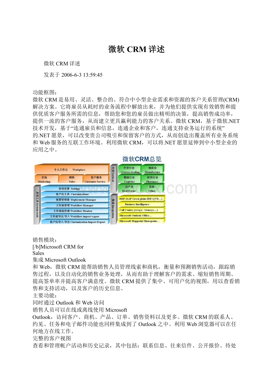 微软CRM详述.docx_第1页