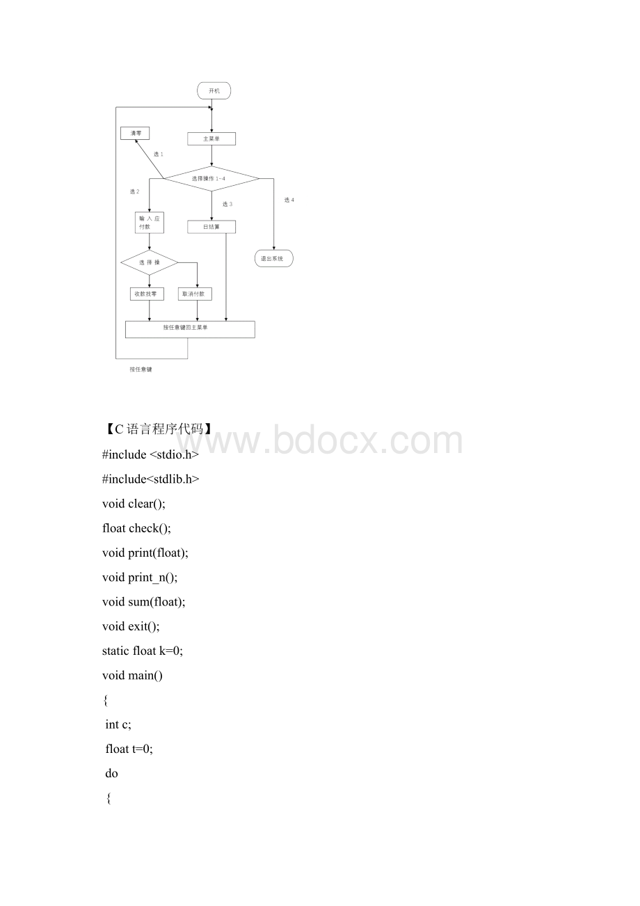 最新C语言课程设计模拟POS.docx_第3页