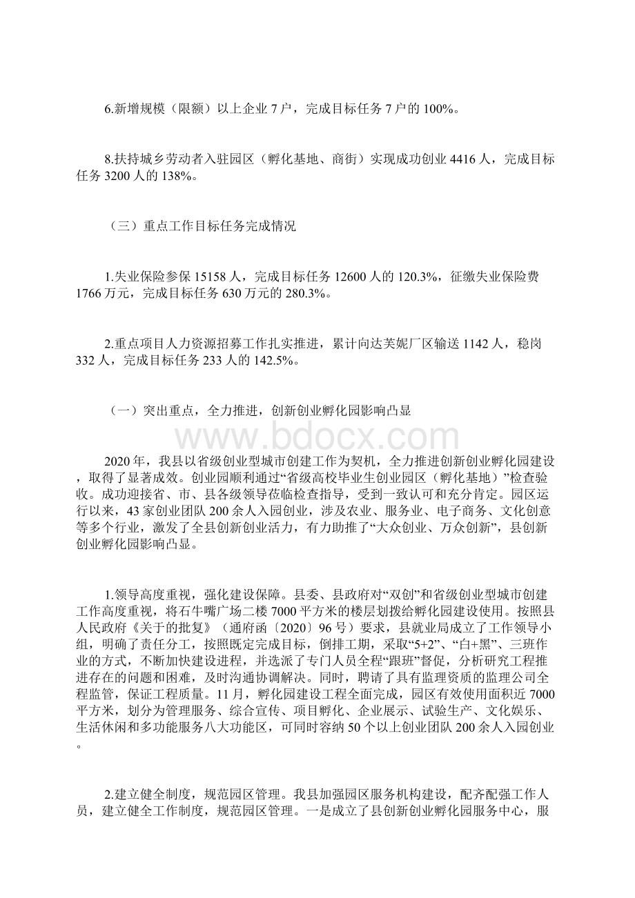 就业创业服务工作总结.docx_第2页