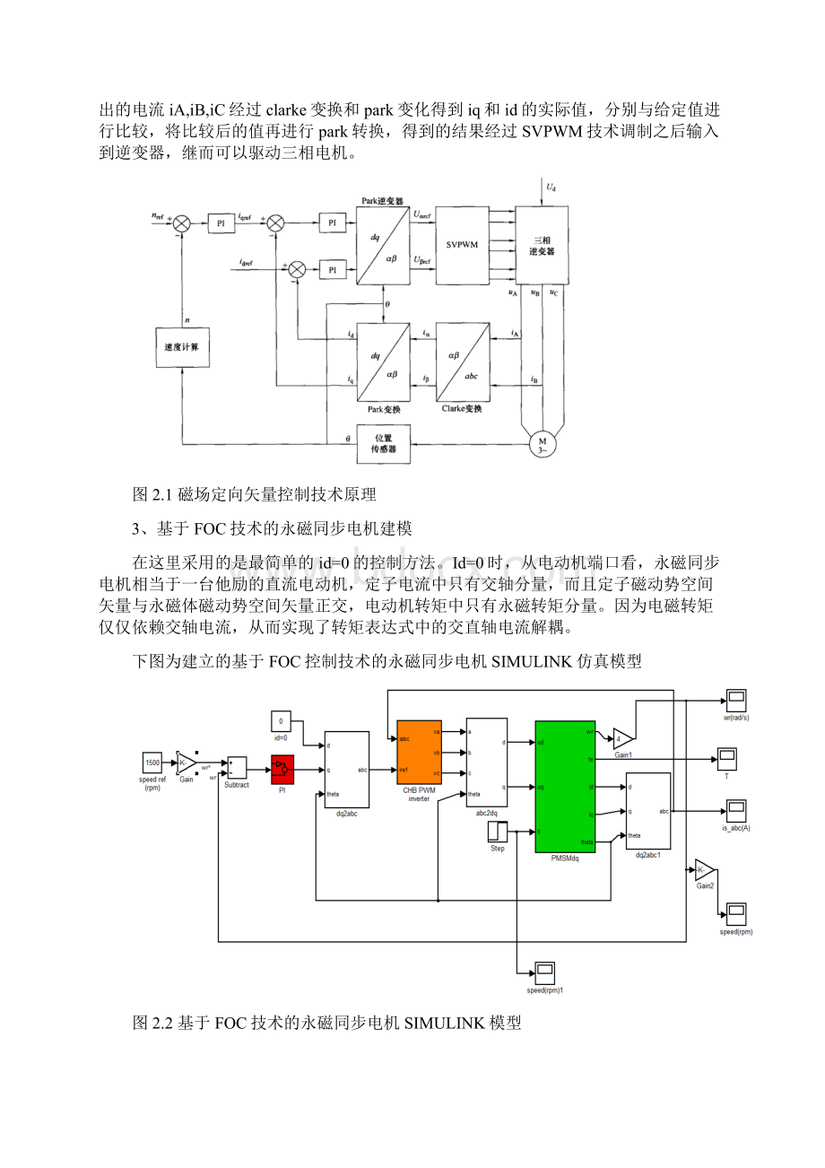 永磁同步电机的仿真模型Word文档下载推荐.docx_第2页