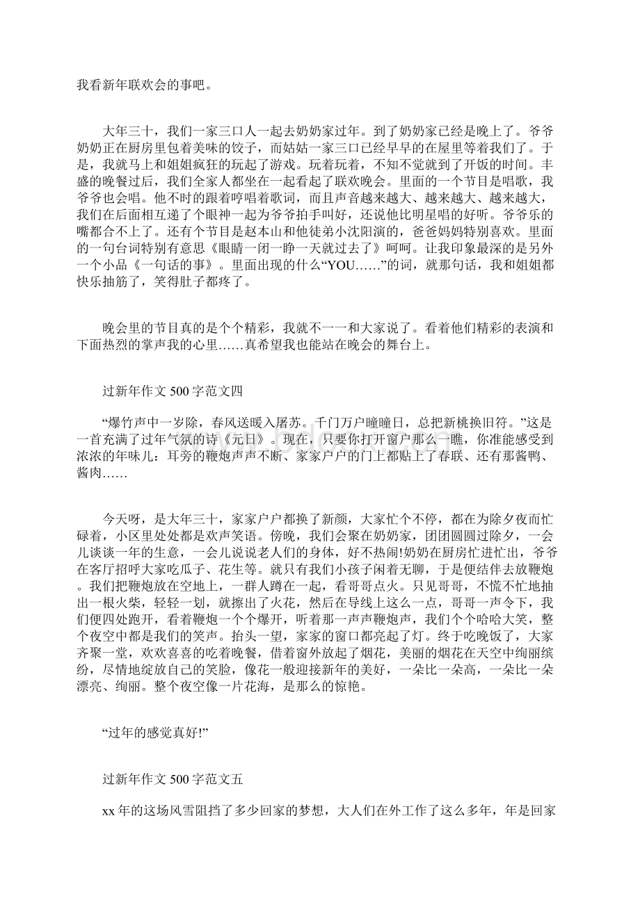 过新年作文500字初中文档格式.docx_第3页