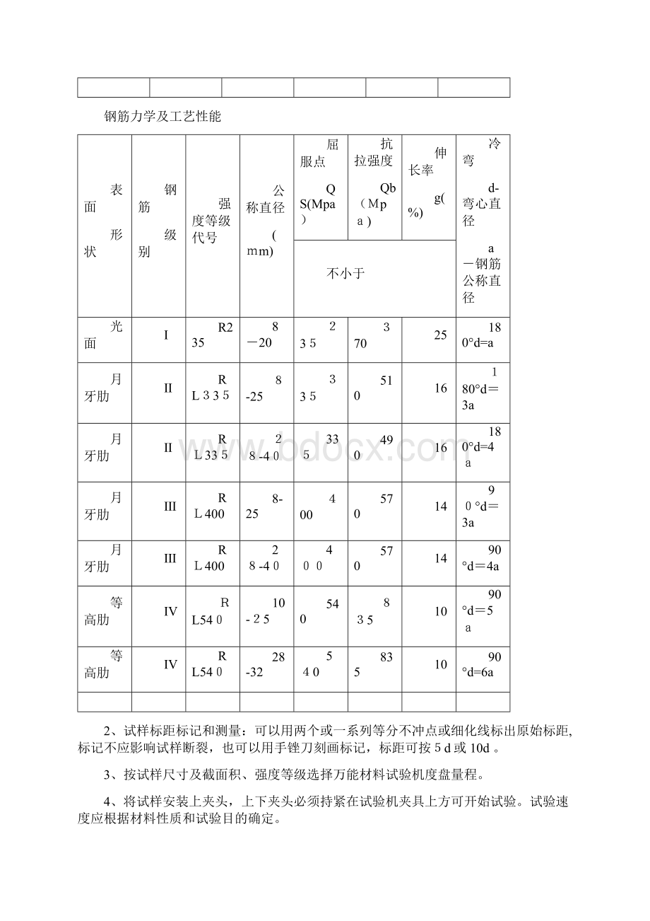 钢筋拉伸试验指导书.docx_第2页