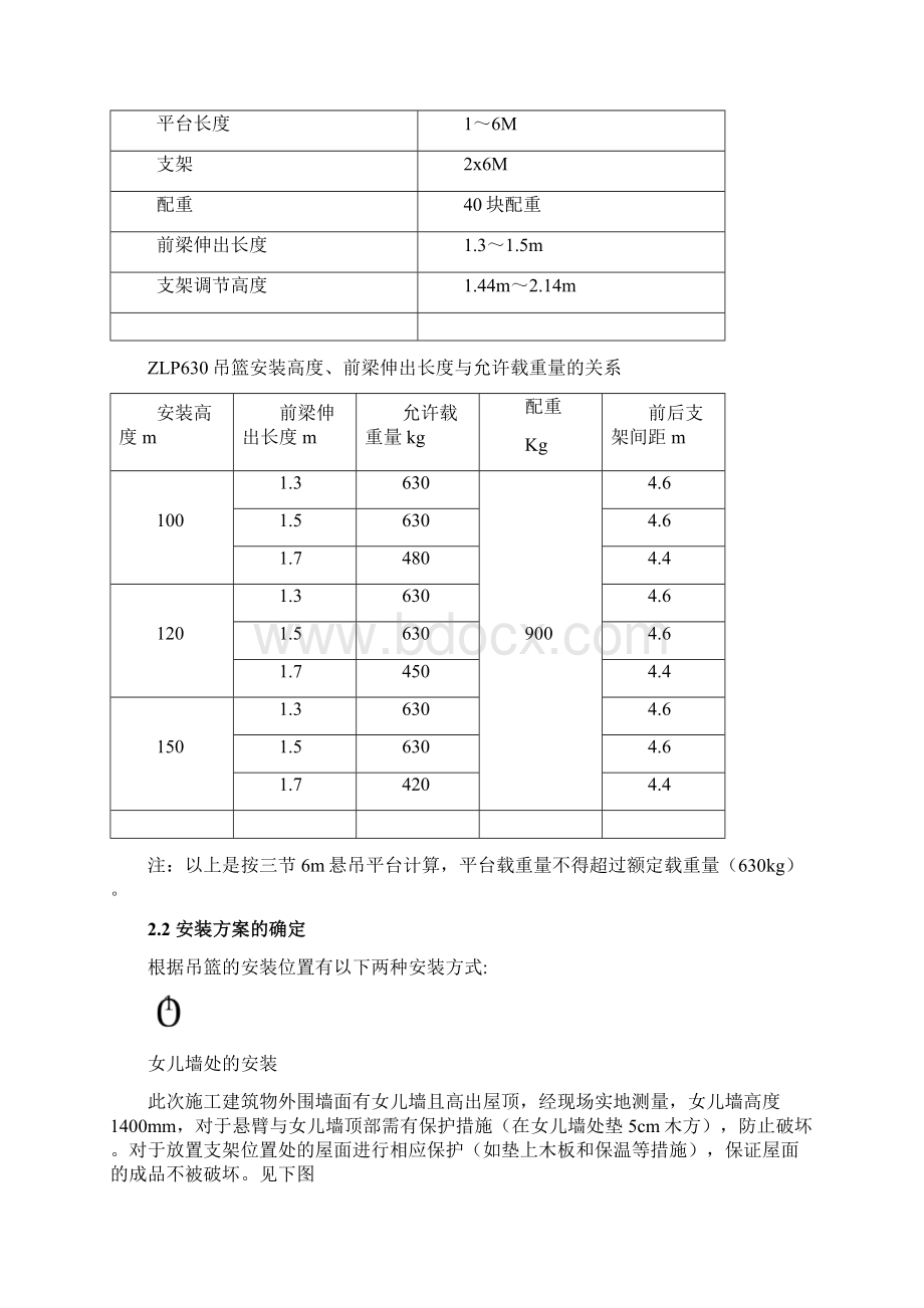 一期工程吊篮安全专项施工方案.docx_第3页