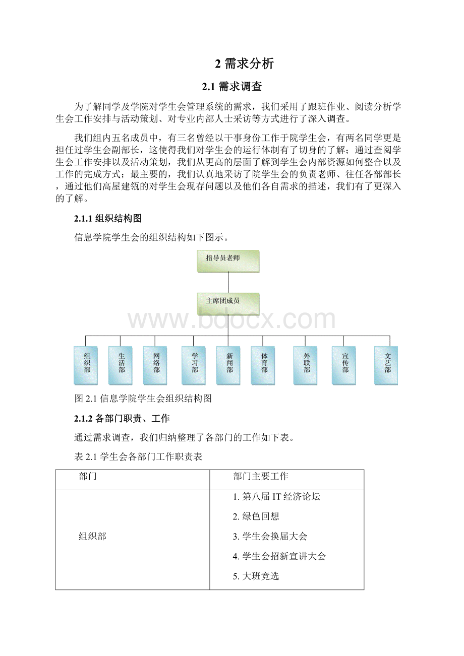 2信息学院学生会管理信息系统建设立项申请书最终版文档格式.docx_第2页