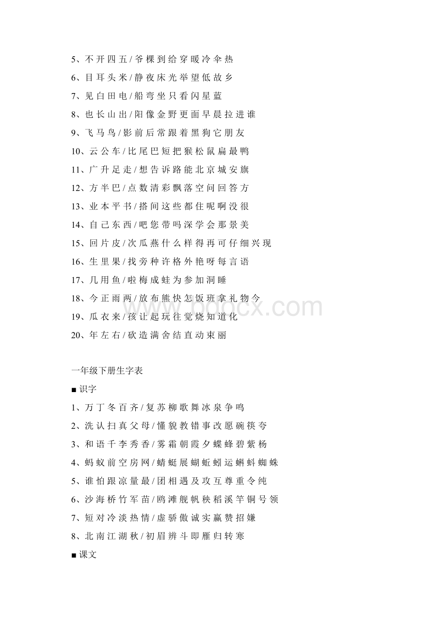 小学语文课本生字词Word格式文档下载.docx_第2页