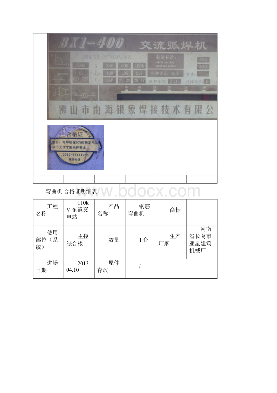 合格证明细表Word文档格式.docx_第3页