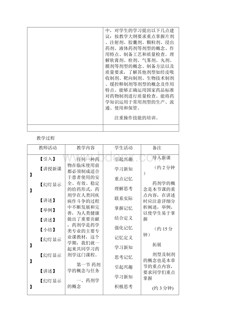 药剂学第一章绪论教案.docx_第2页