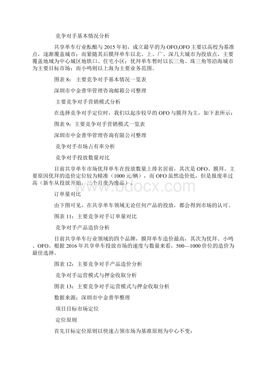 共享单车的商业策划书备课讲稿.docx_第2页