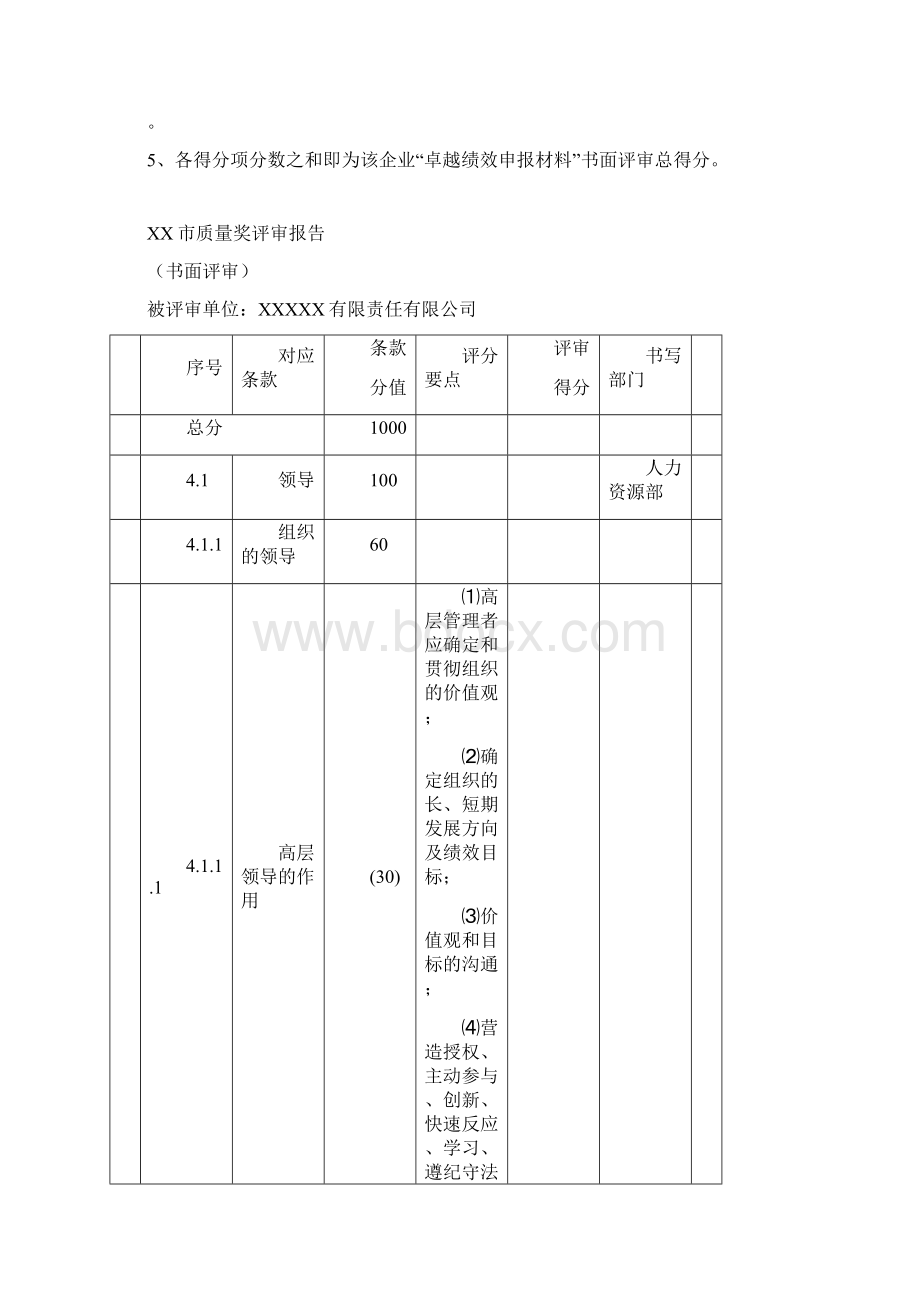 市长质量奖评审模板.docx_第3页