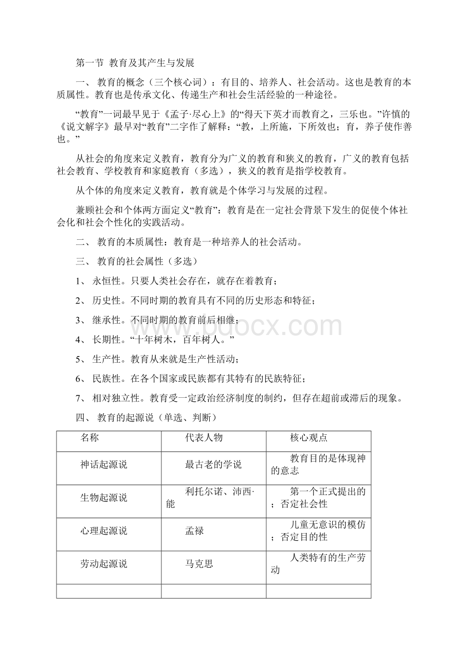 招教考试复习重点教育学.docx_第2页