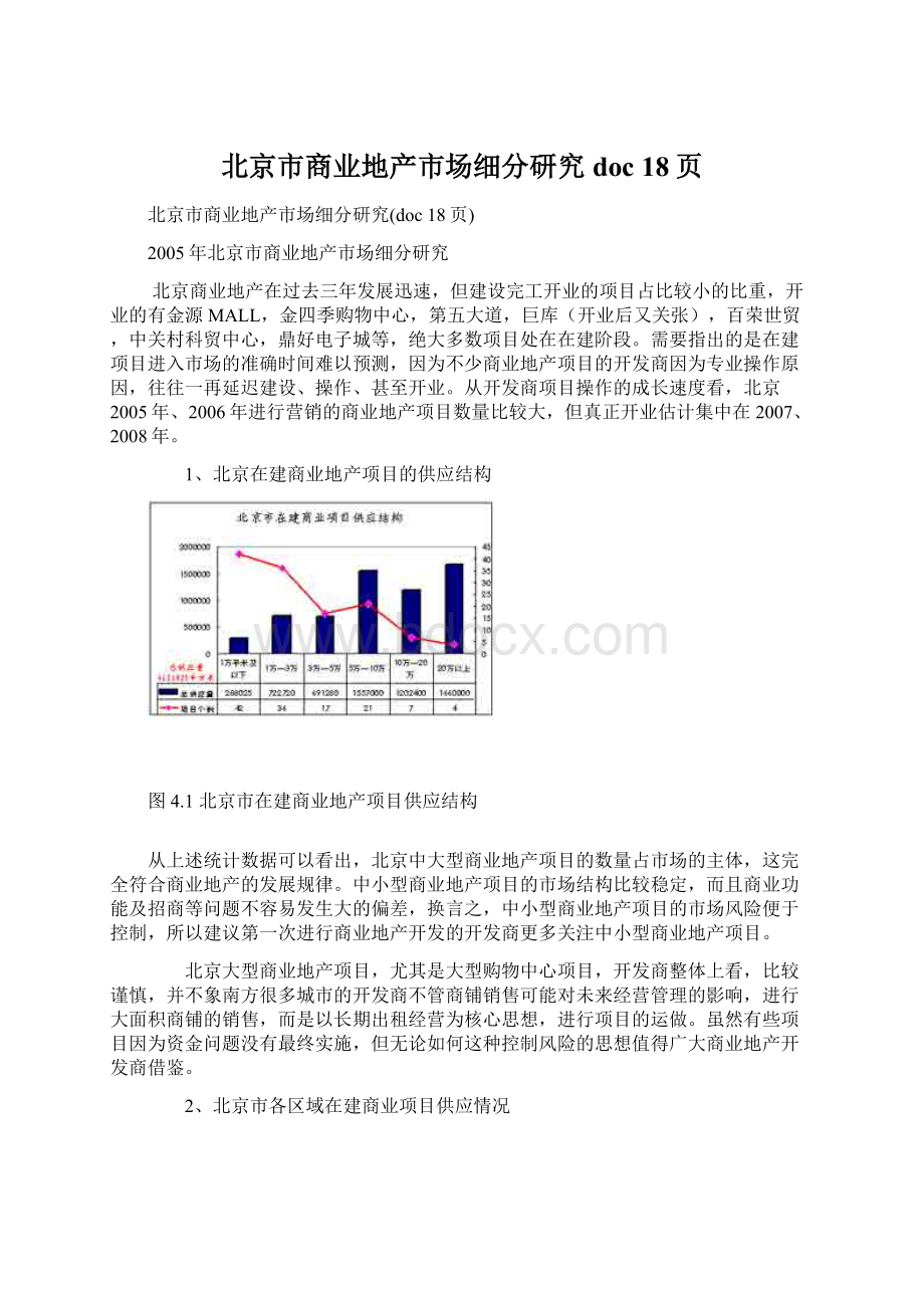 北京市商业地产市场细分研究doc 18页.docx