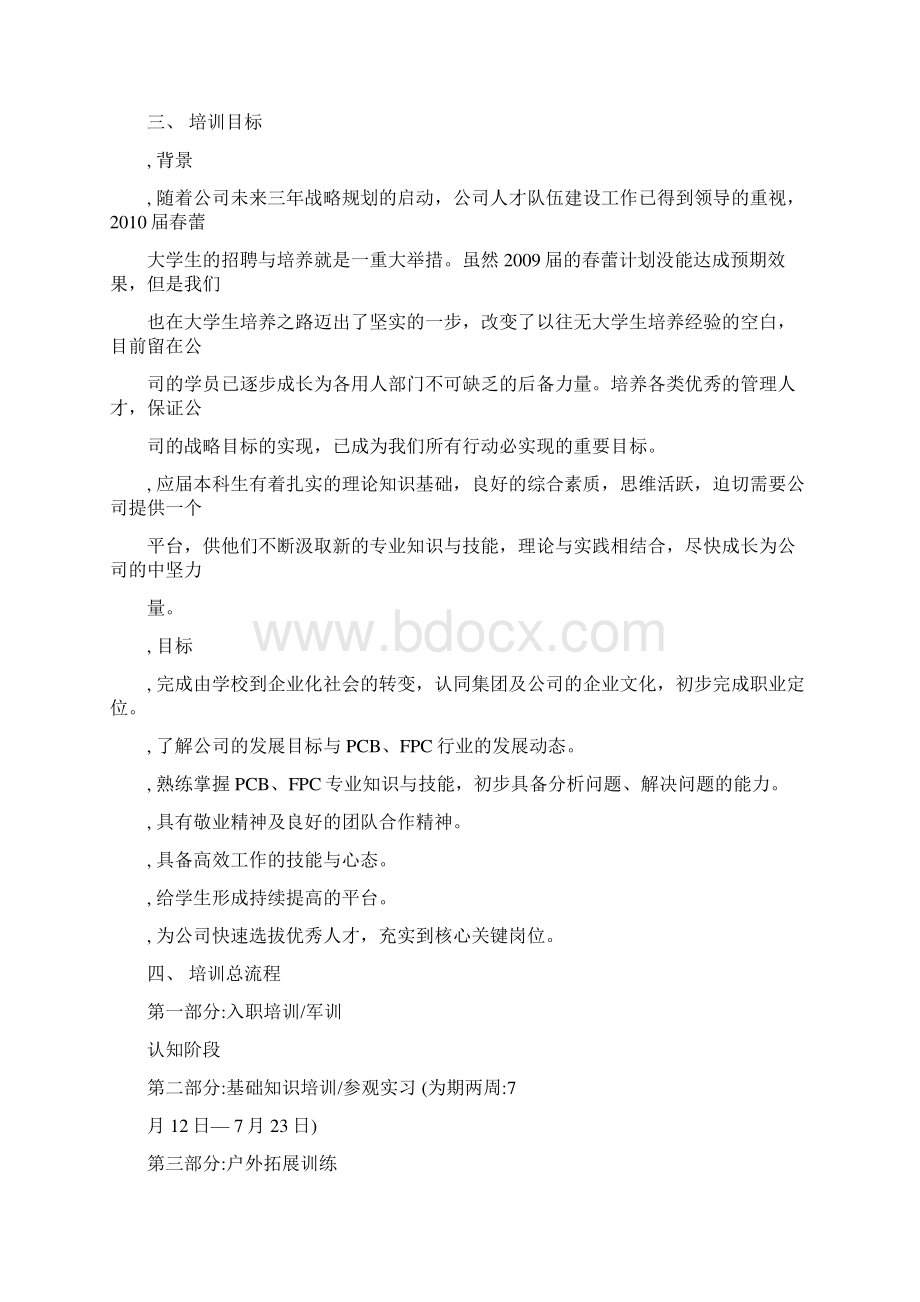 最新企业应届生培训方案.docx_第2页