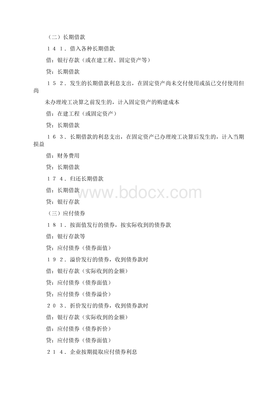 会计资格考试必会分录 适用.docx_第3页