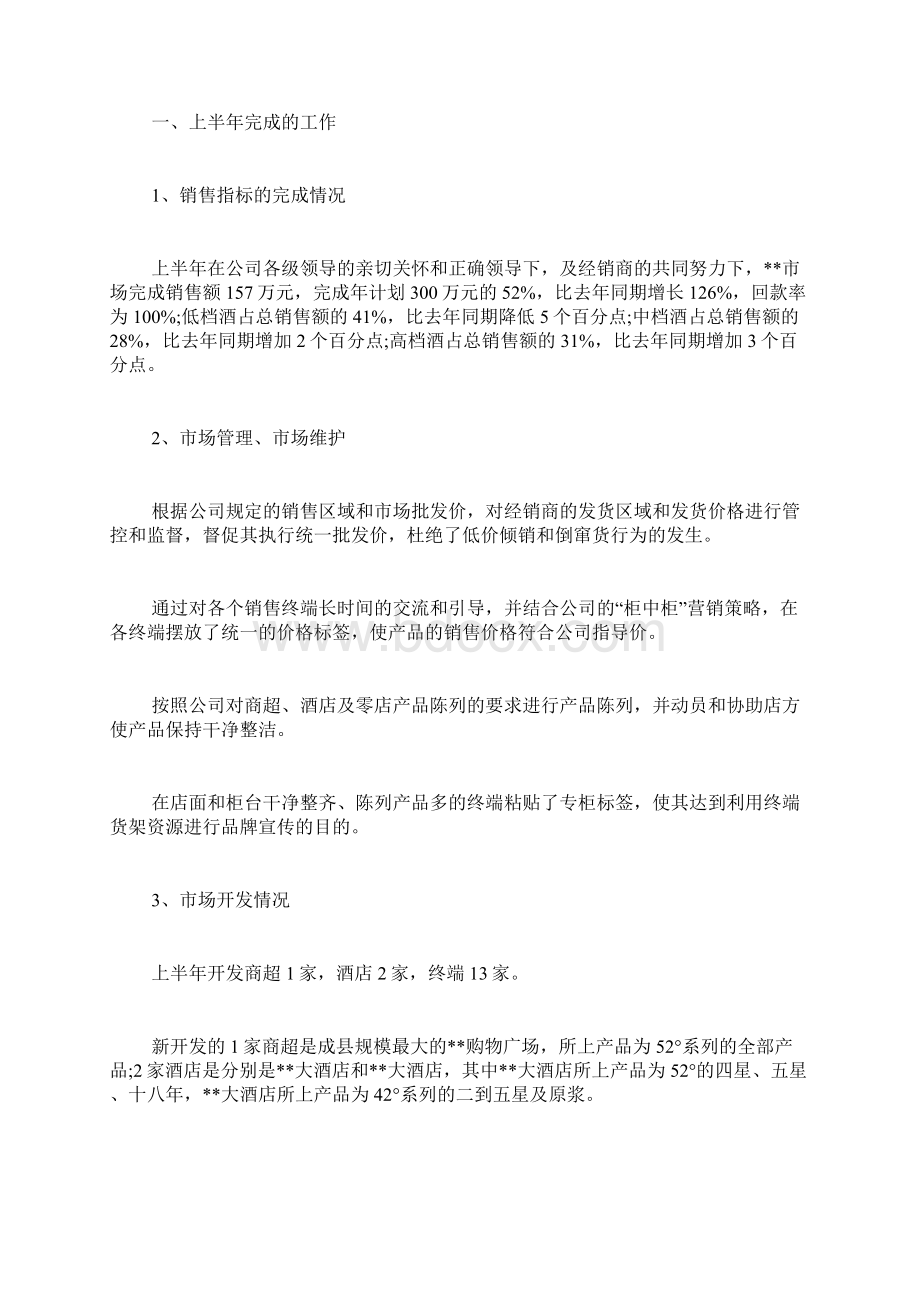 销售半年总结ppt.docx_第3页