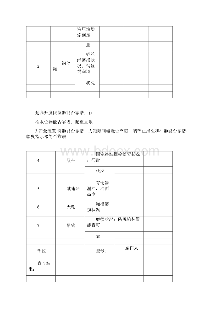 维护保养记录表格.docx_第3页