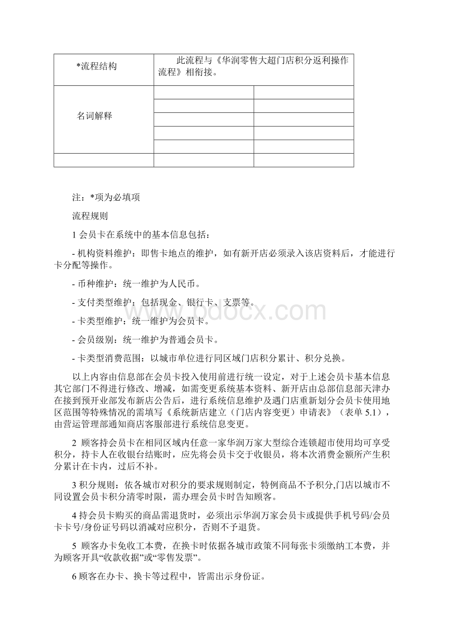 华润零售大超门店会员卡管理流程华北.docx_第2页