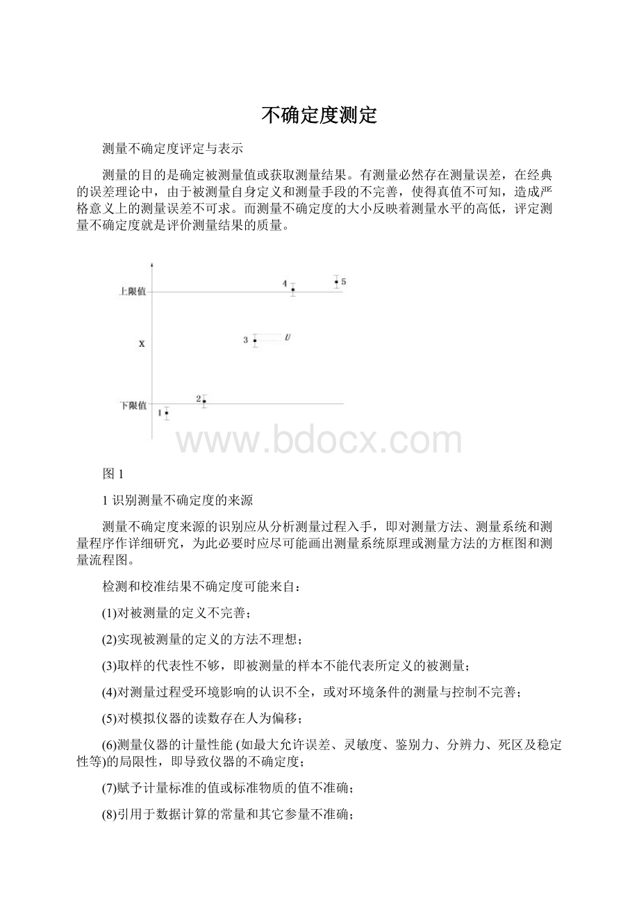 不确定度测定Word格式文档下载.docx_第1页