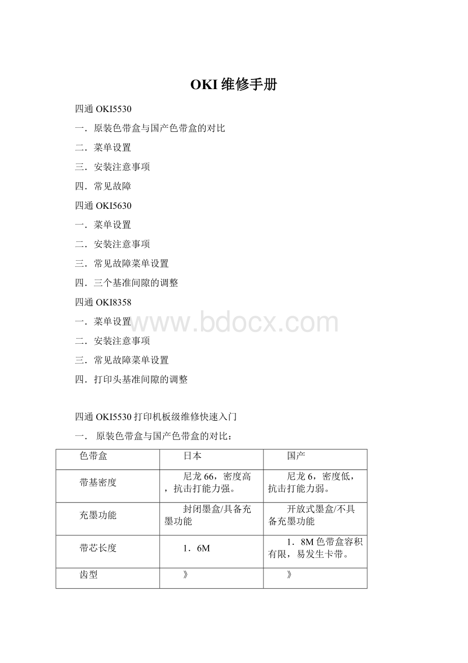 OKI维修手册.docx