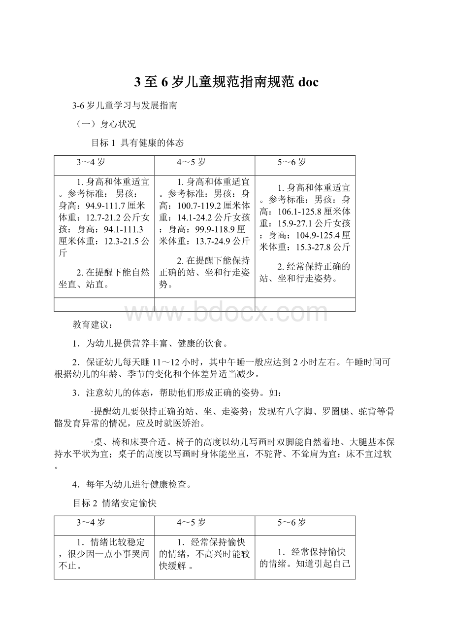 3至6岁儿童规范指南规范doc.docx_第1页