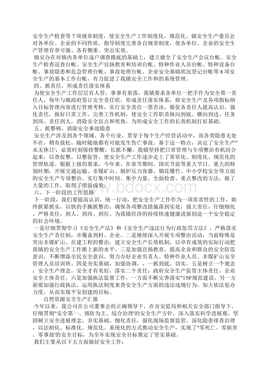 自然资源安全生产汇报.docx_第2页