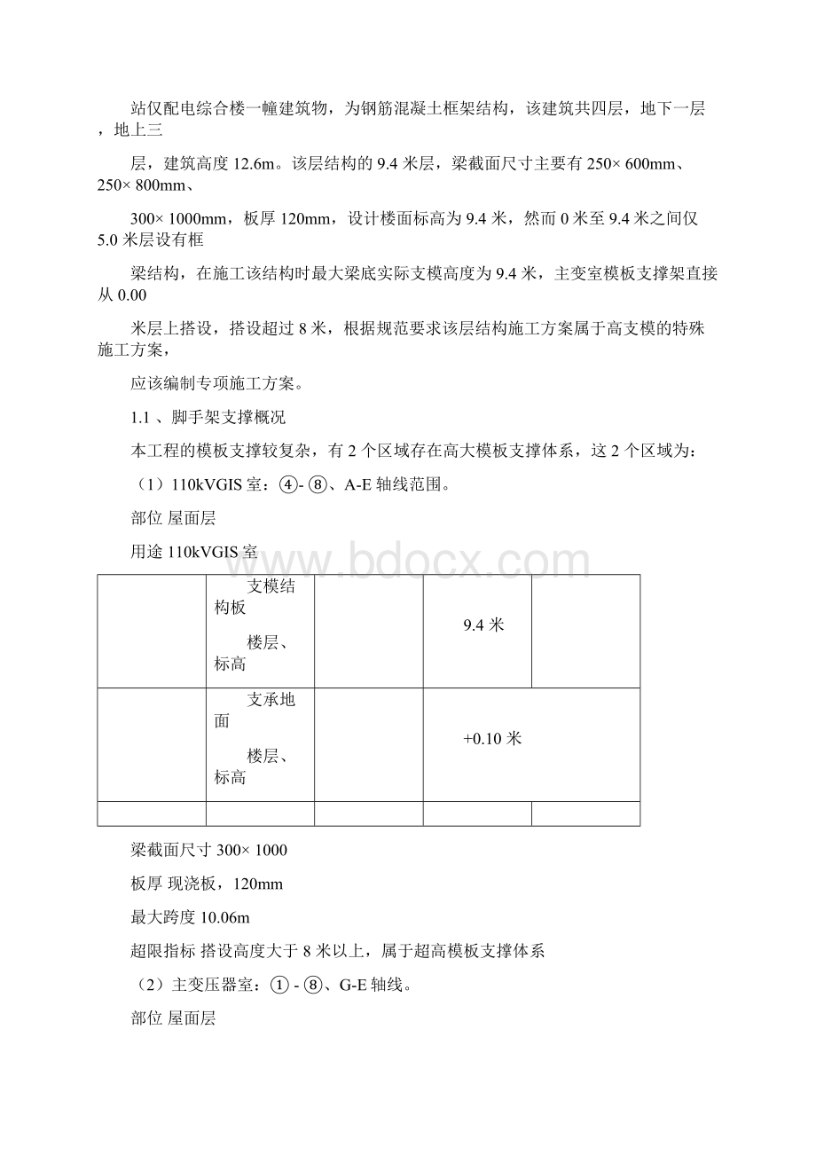 高大模板支撑系统专项施工方案.docx_第2页