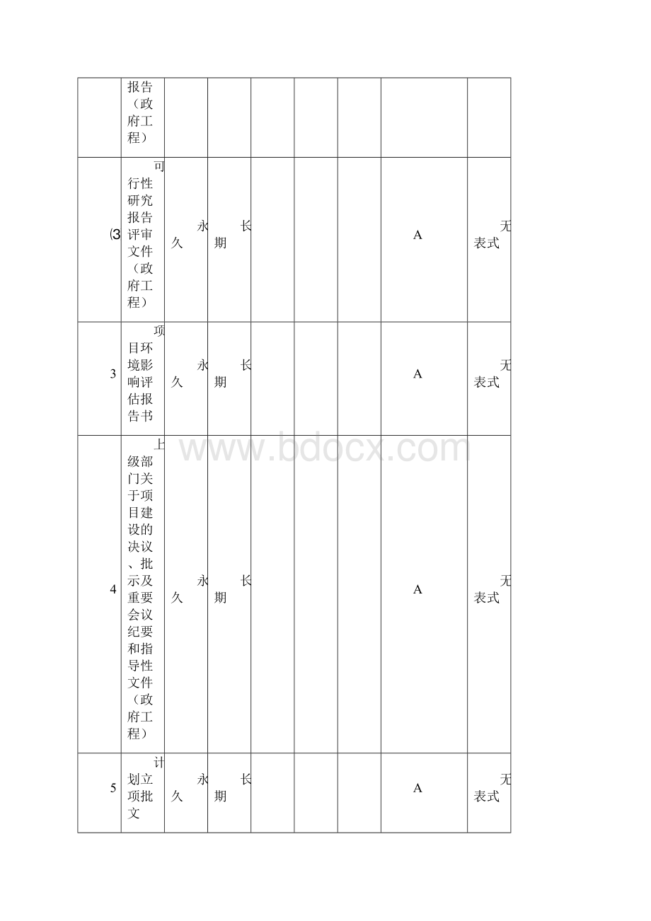 建筑工程文件归档管理明细表全Word文件下载.docx_第2页