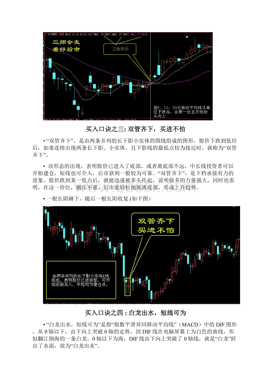 股票交易口诀非常实用.docx_第3页