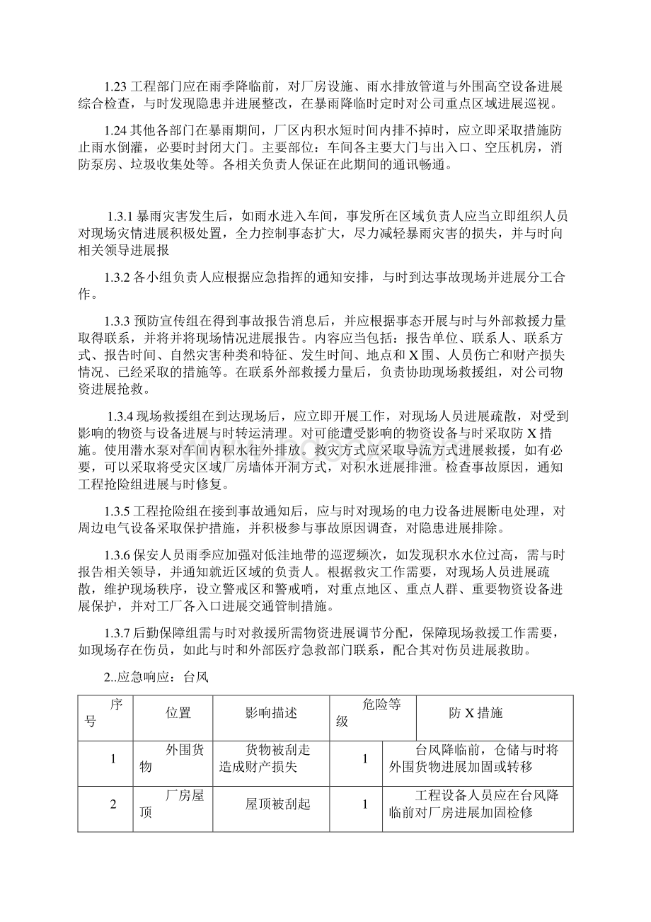 自然灾害紧急应变要求措施.docx_第3页