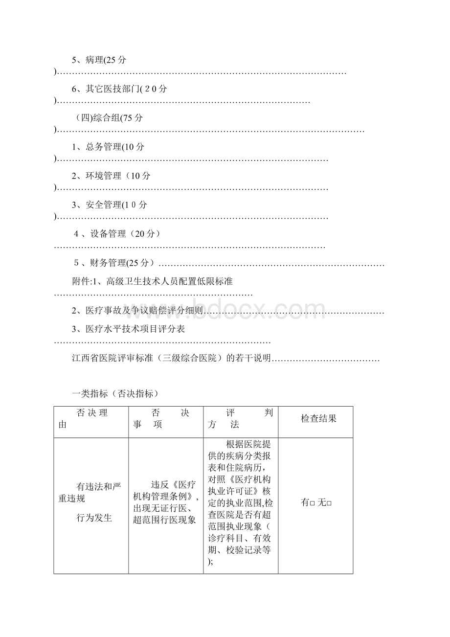 江西省医院等级评审标准Word格式文档下载.docx_第3页