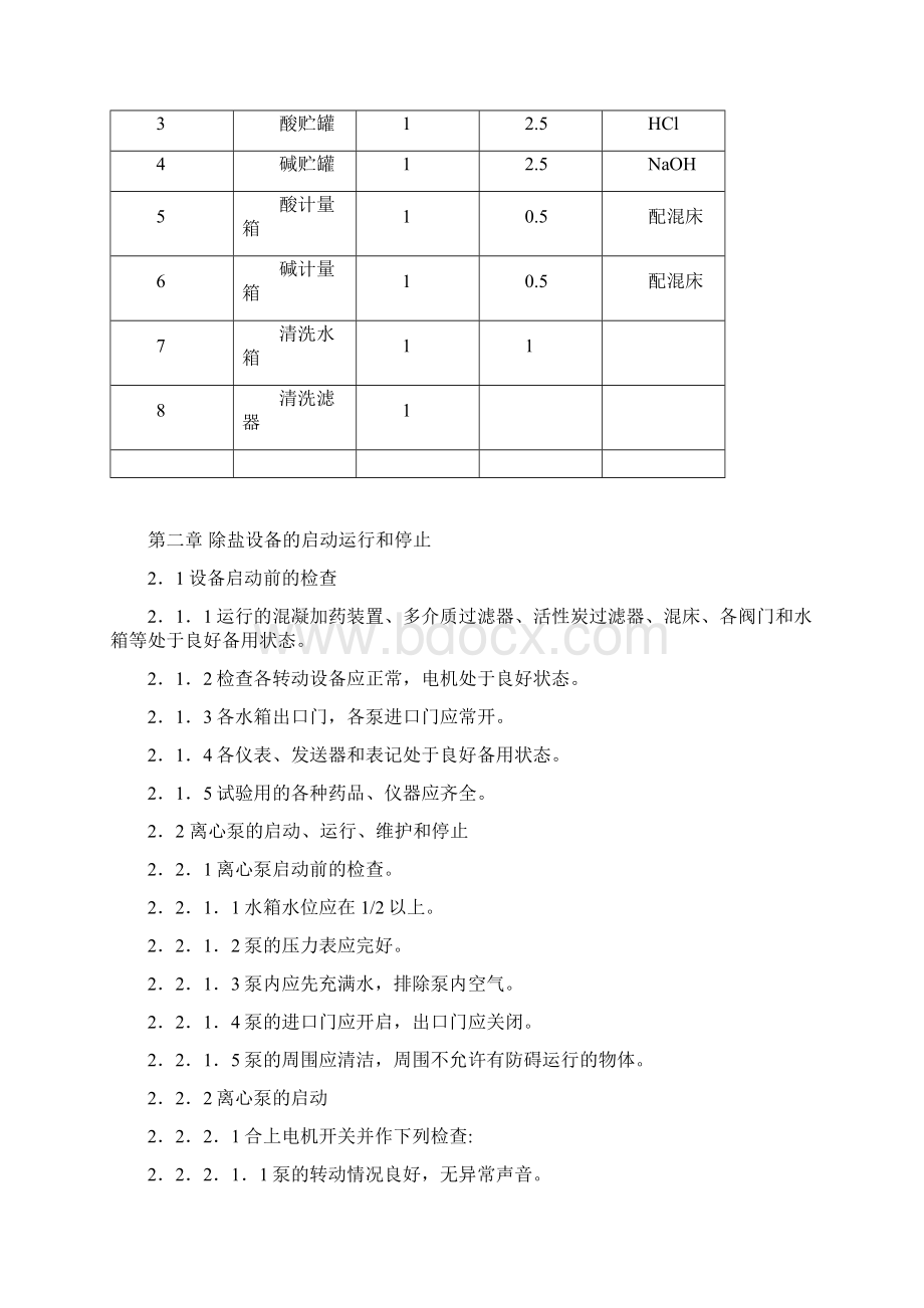 电厂化学运行规程Word格式文档下载.docx_第2页