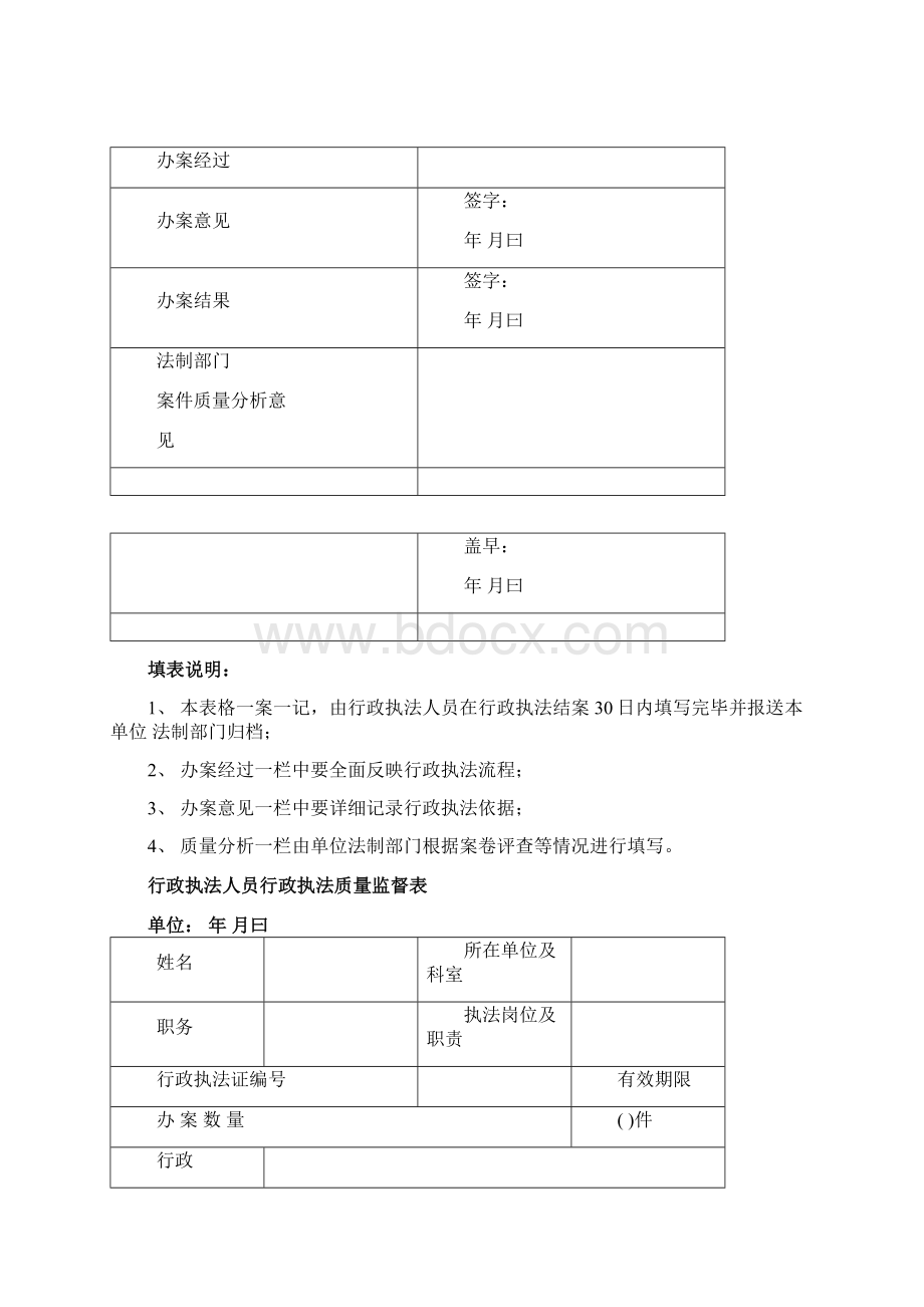 行政执法人员业绩档案表格最新Word文档格式.docx_第3页