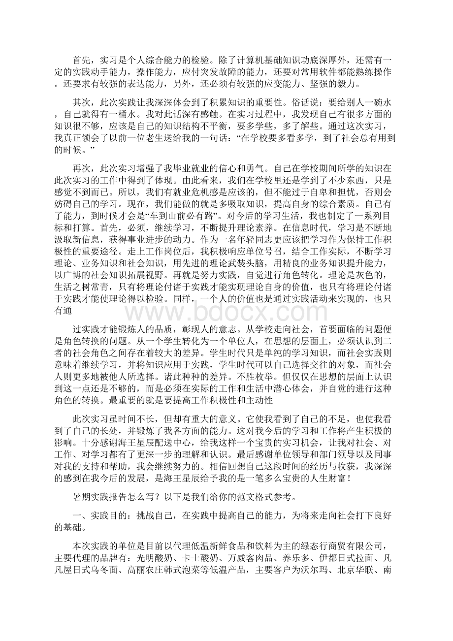 暑期实践报告文档格式.docx_第2页