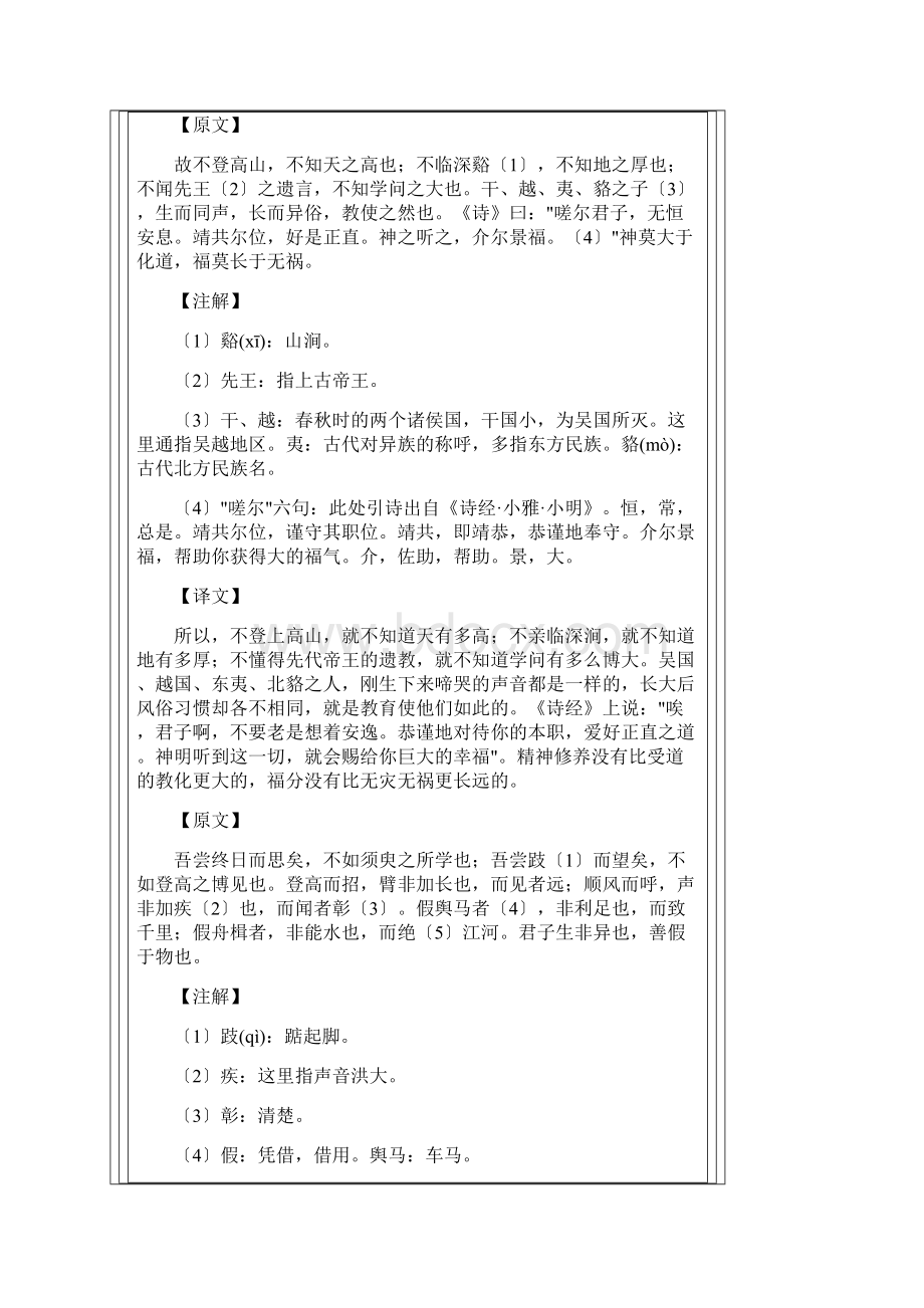 荀子原文及译文Word文档格式.docx_第2页