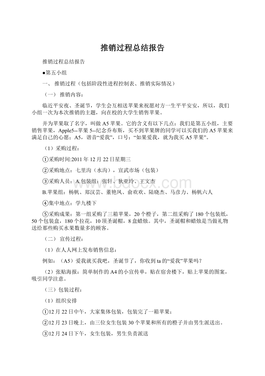 推销过程总结报告.docx_第1页