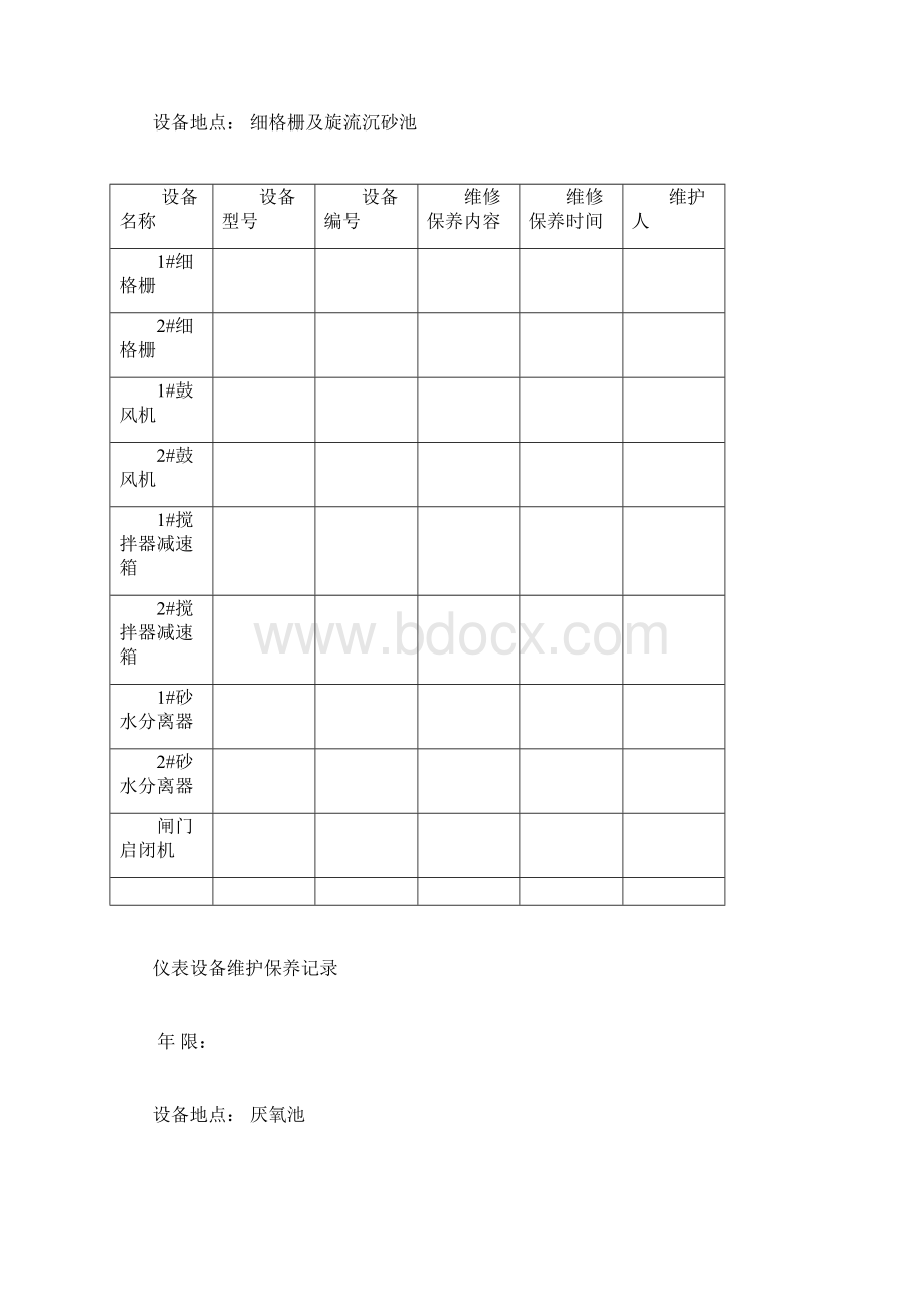 设备维护保养记录.docx_第2页