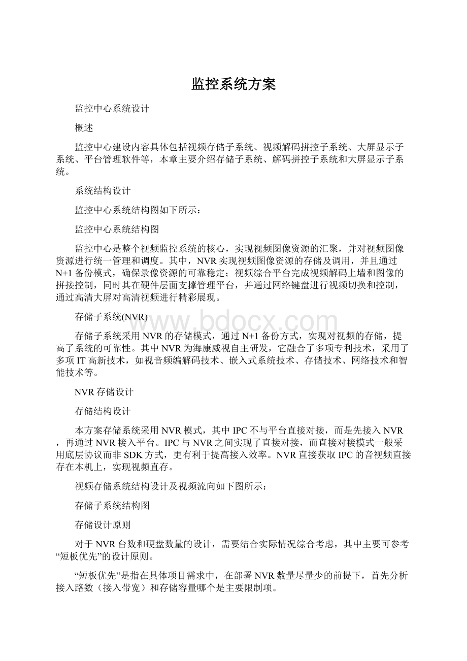 监控系统方案.docx