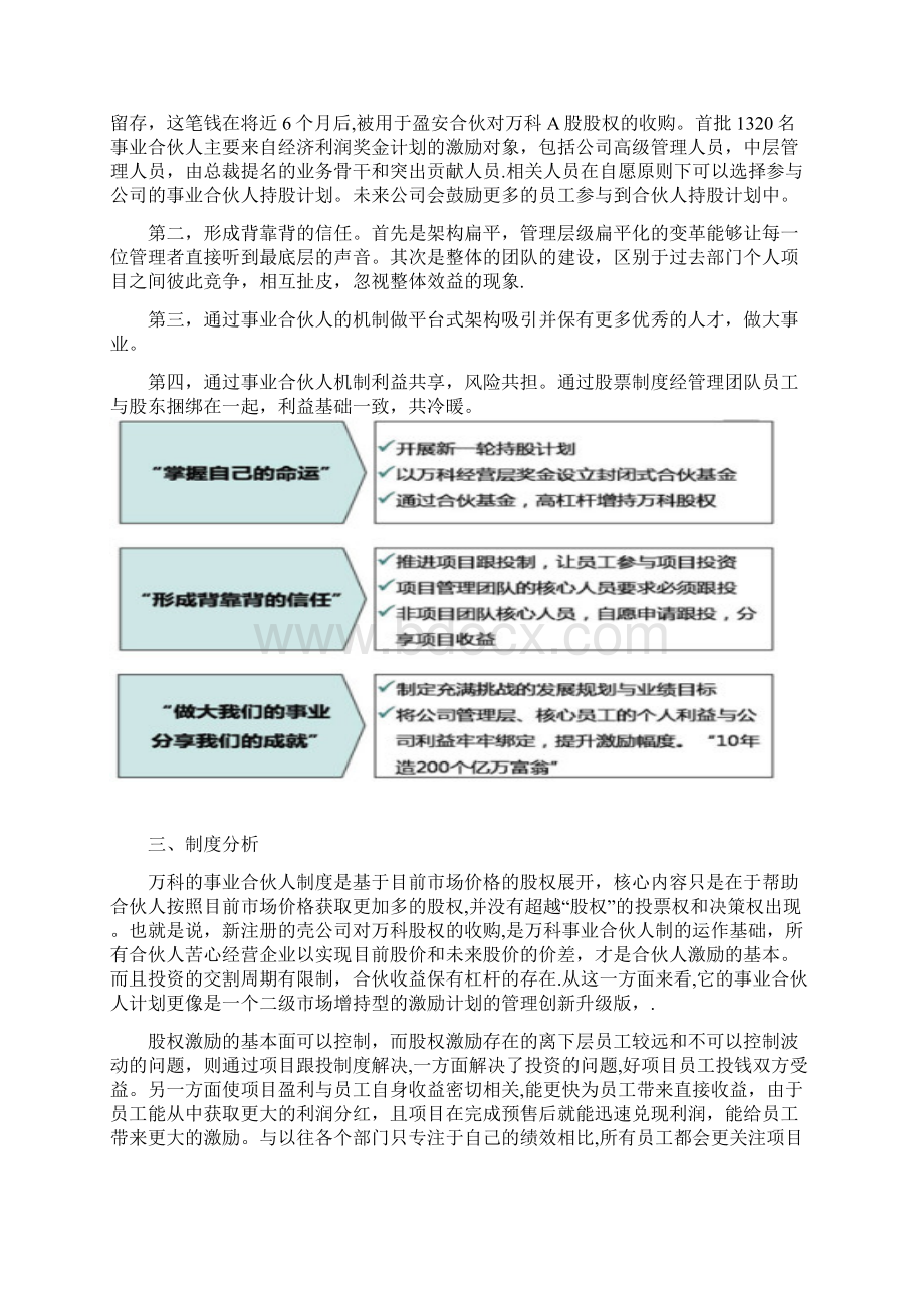 万科事业合伙人制度分析Word格式.docx_第2页