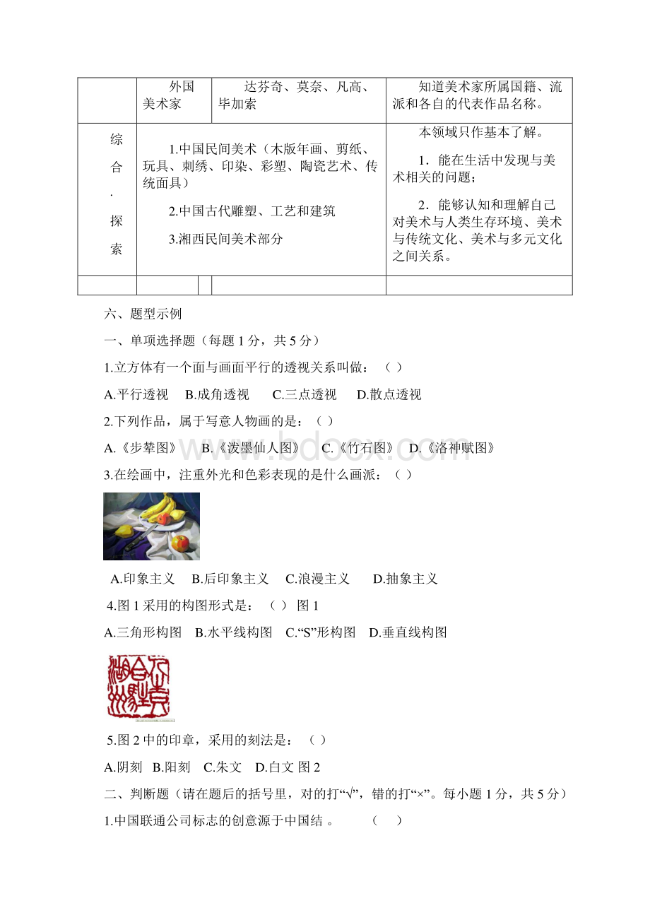 美术毕业会考资料docxWord格式文档下载.docx_第3页