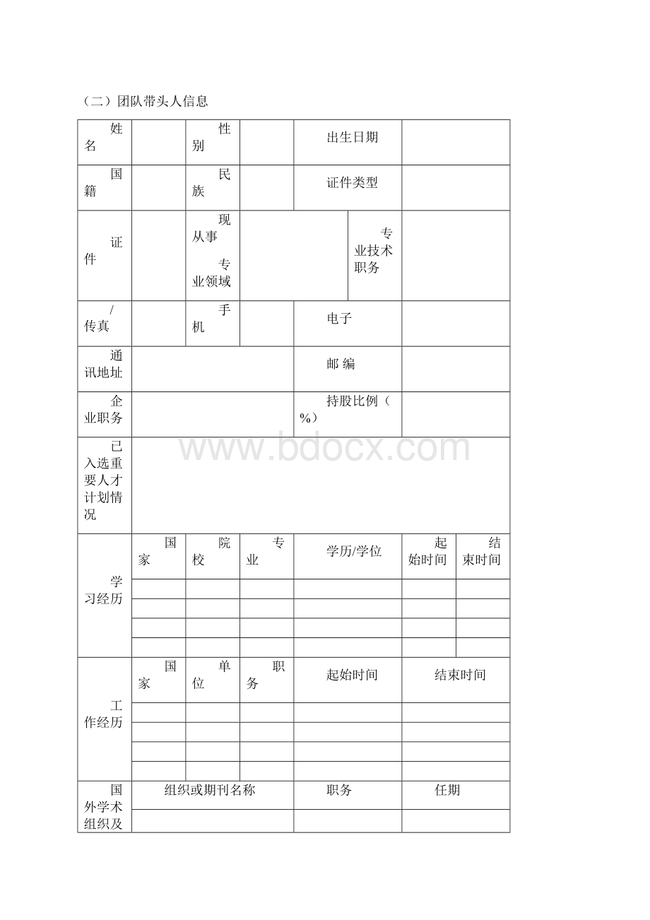 企业科技创新团队申报书文档格式.docx_第3页