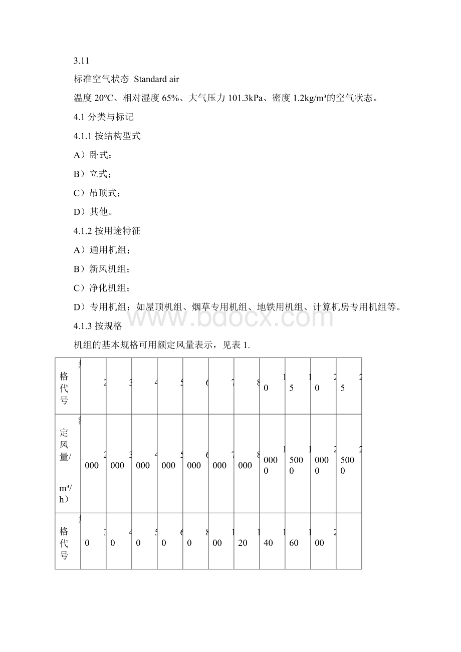 组合式空调机组GBT14296文档格式.docx_第3页