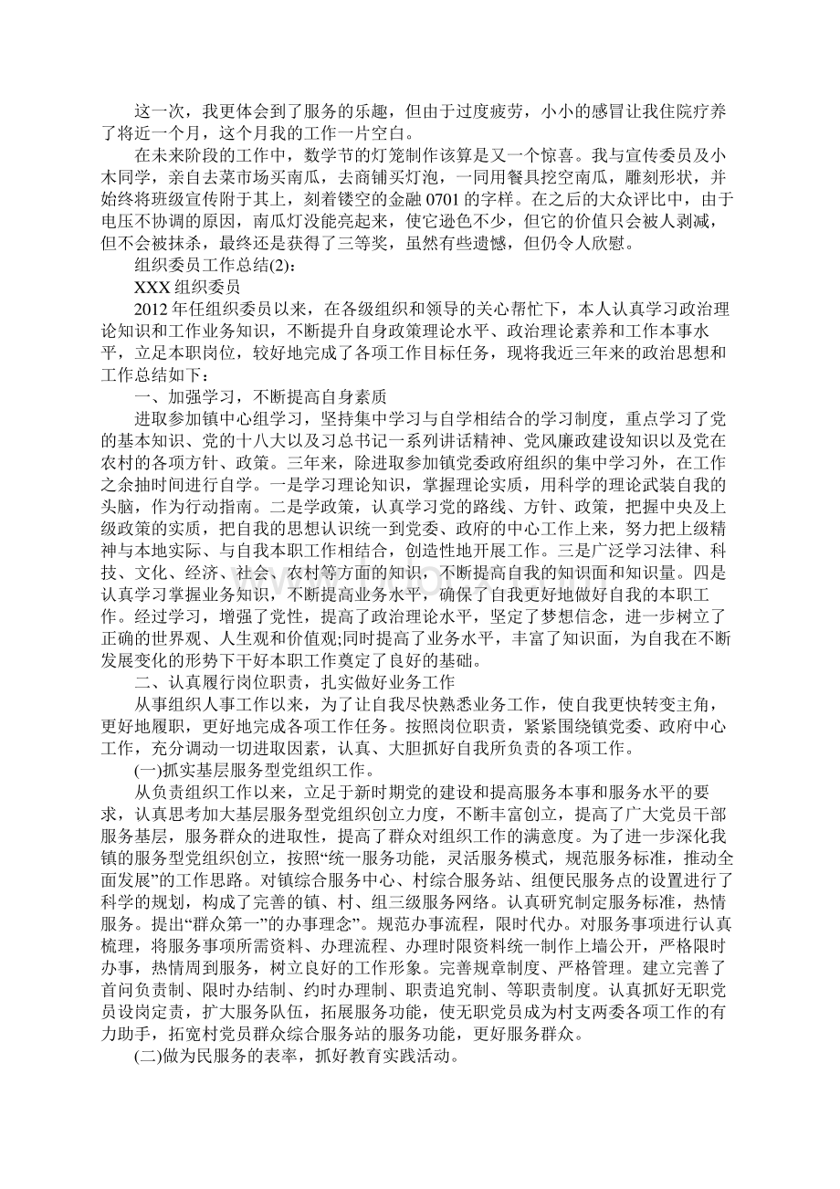 组织委员工作总结.docx_第2页