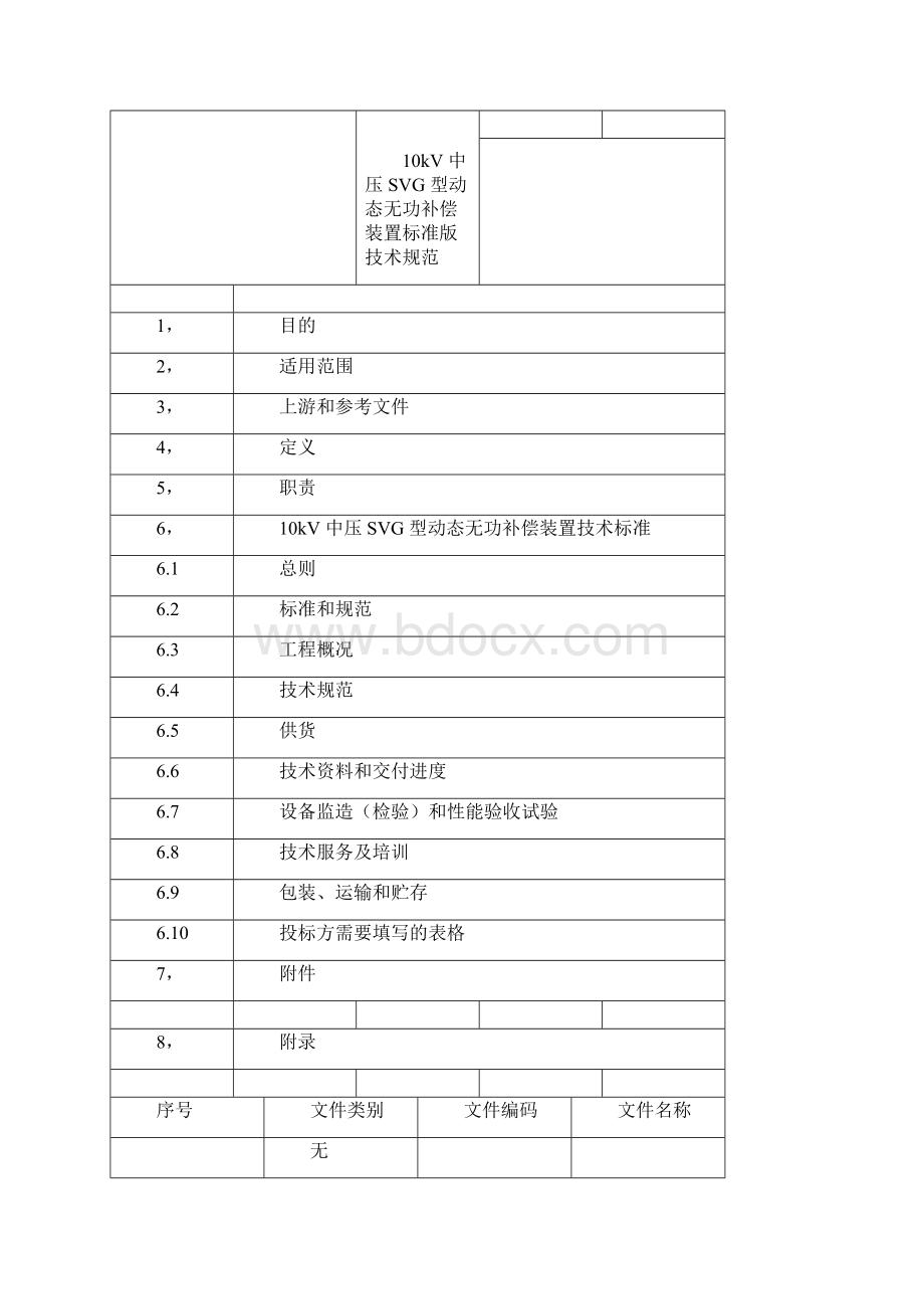 《10kV中压SVG型动态无功补偿装置标准版技术规范》Word文档格式.docx_第2页