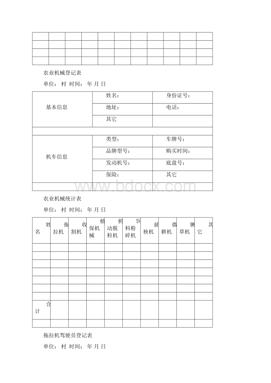 农机监理所台帐培训资料 1.docx_第3页