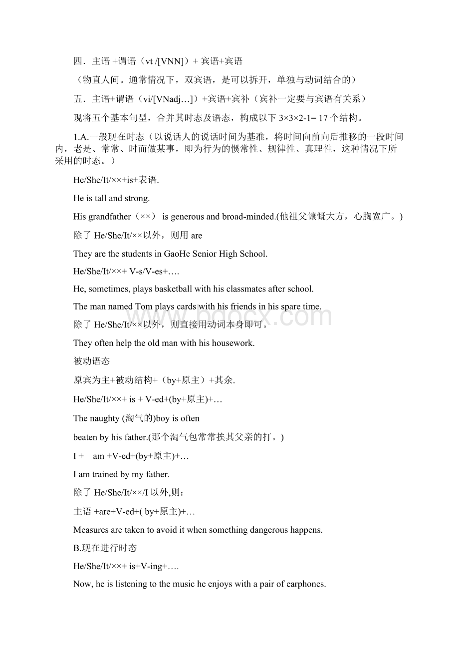 英语句型大全Word格式.docx_第2页