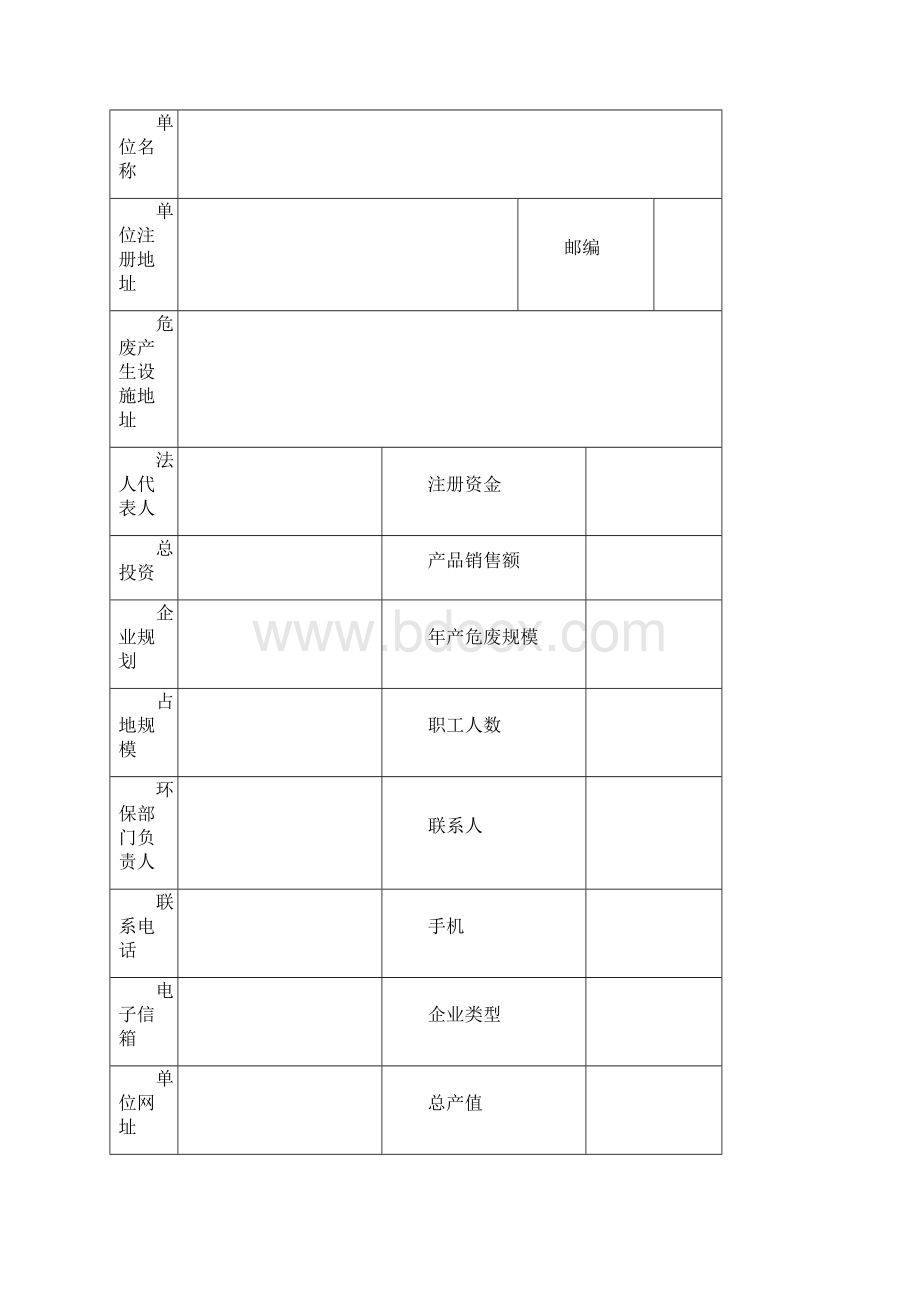 危废企业全套管理台账docxWord格式.docx_第2页